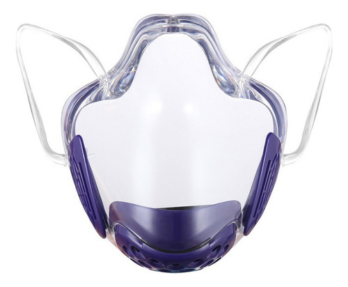 Máscara Transparente Reutilizable Transpirable Pc Resistente