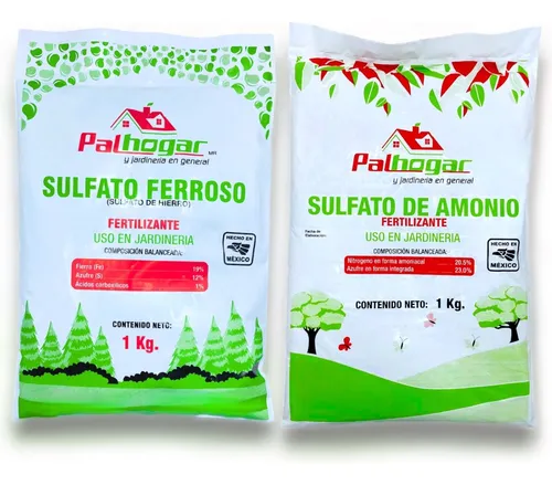 comprar Sulfato De Amonio Y Ferroso 2 Kg Para Fertilizar Pasto 20m2