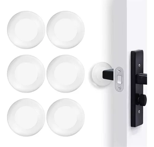 60u. Tope Silicona protector adhesivo para puertas,mueble pared lagrimas  topes