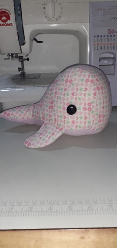 Imagen 2 de 2 de Muñeco Ballena Sonajero Apego