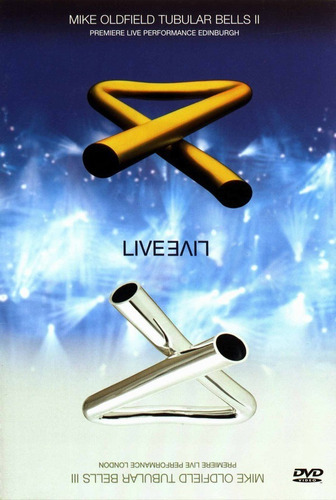 DVD ao vivo de Mike Oldfield Tubular Bells Ii & Iii, novo em estoque