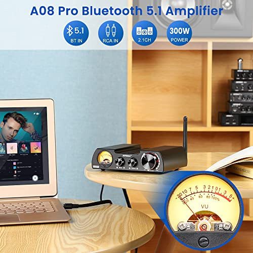Amplificador De Potencia Aiyima A08 Pro Tpa3255 Bluetooth 5.