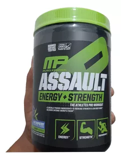 Suplemento Em Pó Muscle Pharm Pré Treino Assault Creatina Assault Sabor Fuit Punch Em Pote De 0ml