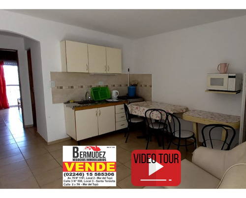 Venta Depto 2 Amb En 1er P. Zona Centro Santa Teresita Diagonal 19 Entre 2 Y 3