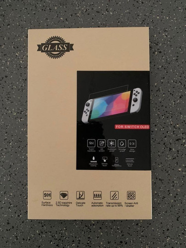 Imagen 4 de 4 de Lamina Protectora/mica Pantalla Nintendo Switch Oled