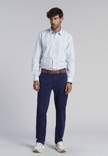 Camisa Estampada Madison Fj Verde Ss2025 Ferouch