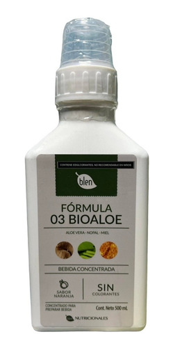 Bio Aloe Gastritis Colitis Concentrado Para Preparar Bebida