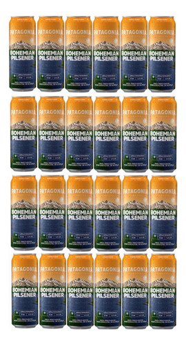 Cerveza Patagonia Bohemian Lata 410 Ml X24