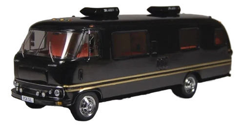 Dodge Camper Travco 1973 Spark Diecast 1/43 Negro (Usado)