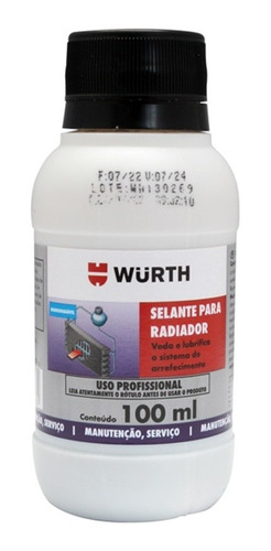 Selante P/ Radiador Biodegradável 100ml Wurth