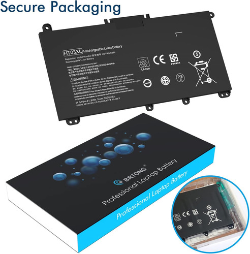 Batería De Laptop Ht03xl Para Hp Pavilion 14-dk 14-df 14-cf