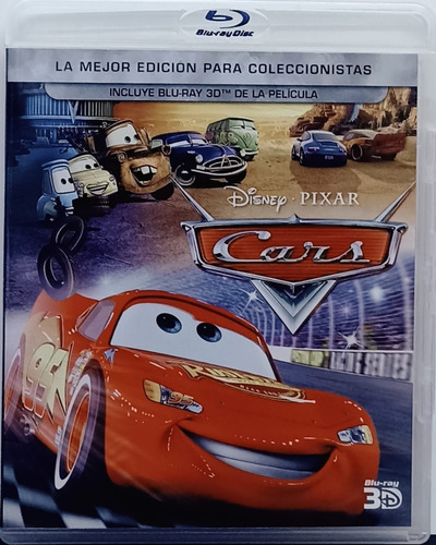 Cars (2006) / Animación / 3d Bluray Seminuevo