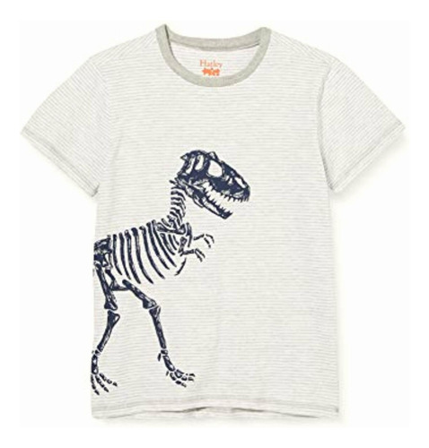 Hatley Camiseta Para Niño, T-rex, 8 Años