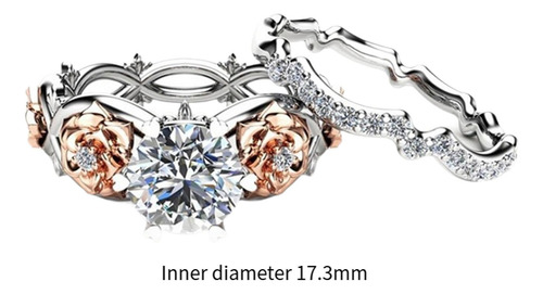 Juego De 2 Anillos Para Regalo Del Día De Valentín, 7