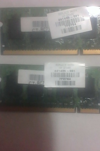 Memoria RAM 512MB 1 HP 441405-001