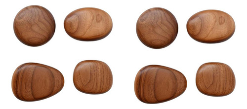 [ 8pcs Ganchos De Parede Pendurador Em Madeira Cabides