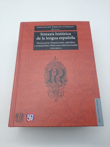 Sintaxis Historixa De La Lengua Española Concepción Company 