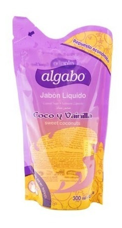 Jabón Líquido Algabo Doy Pack Repuesto 300 ml