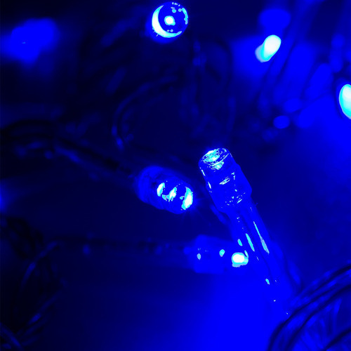 Tipo de série: Cachoeira, LED, luz azul, 300 LEDs, 8 funções, 6 metros