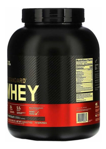 Imagen 2 de 2 de Proteina On Gold Standard 100% Whey 5 Lbs (2.26 Kg) Todos Los Sabores