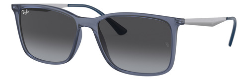 Lentes De Sol Rectangular Gradient Grey Ray-ban