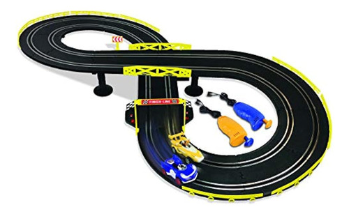 Nkok Sonic & Tails Rc Slot Car Set Race Set Vehicle , Black