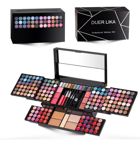 Duer Lika Kit De Maquillaje Profesional Para Mujeres Con Esp