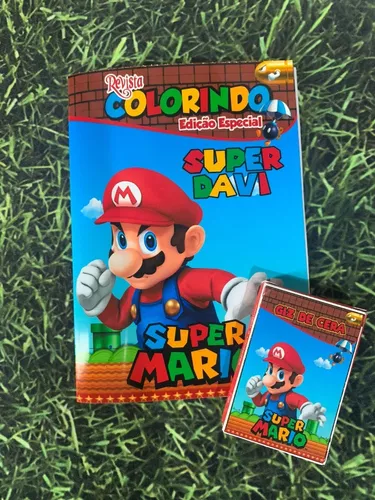 Kit 50 Desenhos Para Colorir super Mario Bros Envio Imediato - Mario Brós -  Kit de Colorir - Magazine Luiza