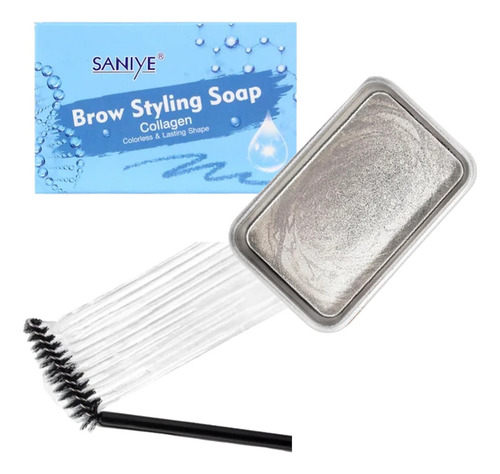 Cera Para Cejas Jabon Fijador Traslucido Color Transparente Transparente