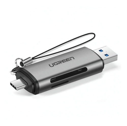 Lector De Tarjetas Ugreen Usb A 3.0, Usb C, Micro Sd, Tf