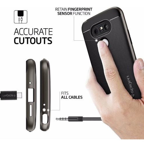 Capa Spigen Neo Hybrid Para LG G5 100% Original