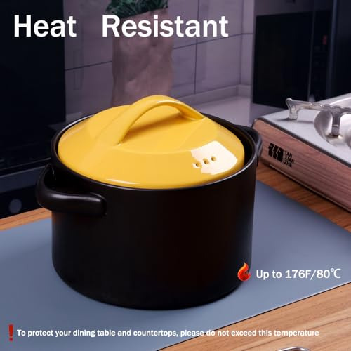 Juego De 4 Manteles Individuales De Pvc Resistentes Al Calor