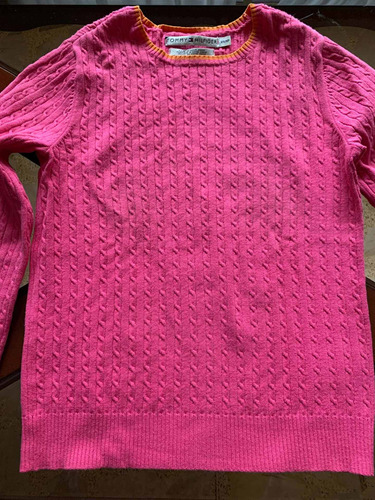 Suéter  Tommy Hilfiger Rosa Para Mujer Talla Xs Usado