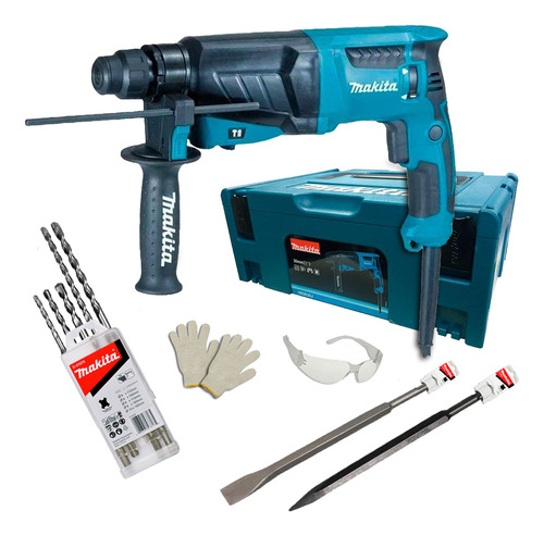 Martelete Perf Romp Makita 830w Sds Hr2630j + Maleta E Acess 220v