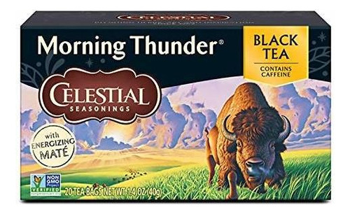 Condimentos Celeste Negro Té, Trueno De La Mañana Con E