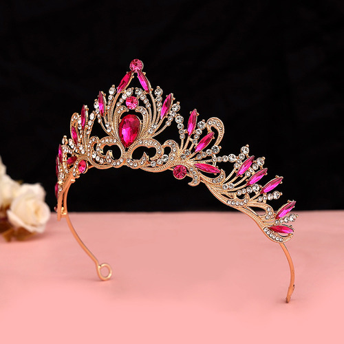 Tiara De Cumpleaños Para Niñas, Estilo Coreano, Princesa Her