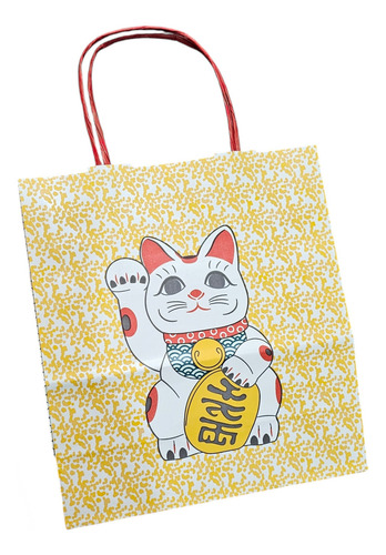 Bolsa De Papel Para 18x8x20cm 12 Unidades