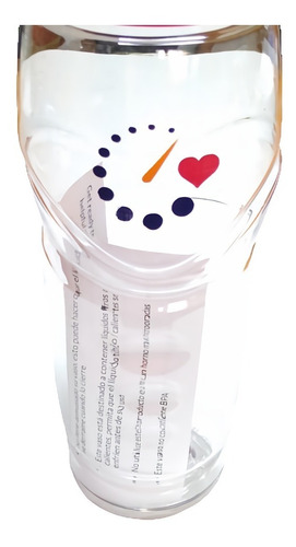 10 Botellas De Tritan Libre De Bpa 750 Ml Frío O Caliente