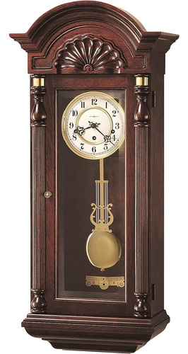 Jennison - Reloj De Pared 612-221 - Acabado De Caoba Vintage