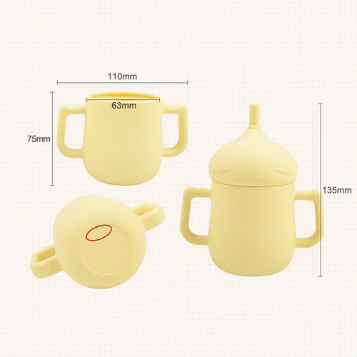 Taza De Chupete De Silicona For Niños, Resistente A Caídas