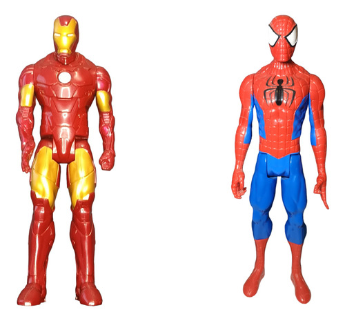  Figura Set Ironman-spiderman 30 Cm