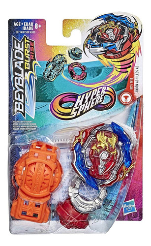 Beyblade Burst Rise Hypersphere Union Aquiles A5 Paquete De