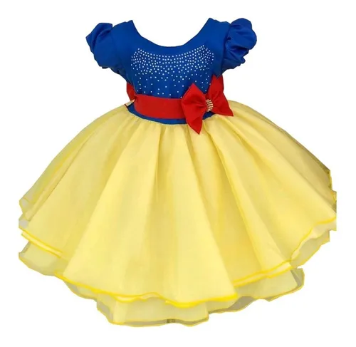 Vestido fantasia best sale branca de neve