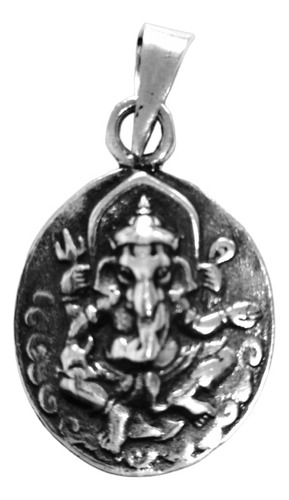 Dije De Plata De Ganesha