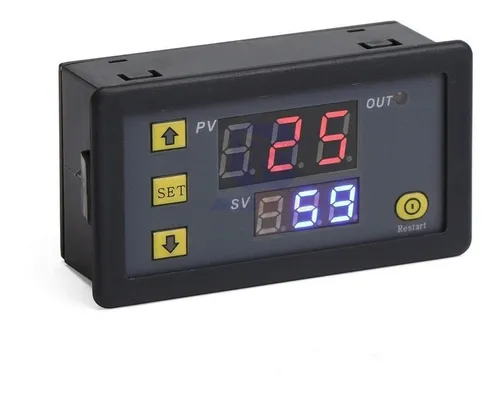 Modulo Timer Digital Temporizador De 0 A 999 Horas Rele 220v