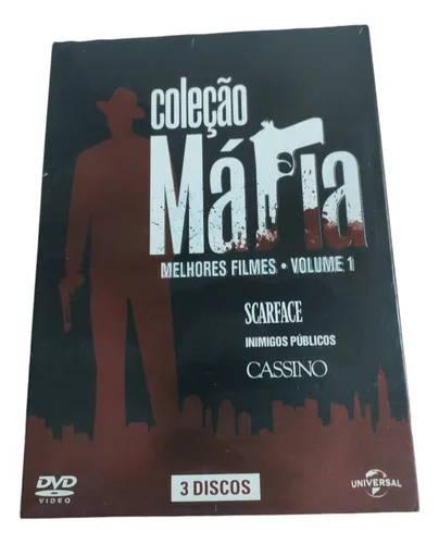 Box Dvd - Coleção Mafia 3 Discos - Original