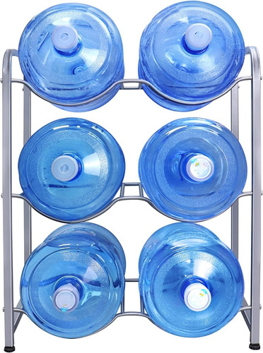 Estante Organizador Rack 6 Botellones Bidones Agua 20 Lts