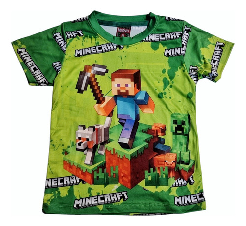 Playera Niño Videojuego De Moda Calidad Premium Full