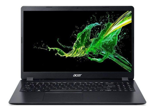 Notebook Acer Aspire 3 A315-42G negra 15.6", AMD Ryzen 5 3500U  8GB de RAM 1TB HDD, AMD Radeon 540X 60 Hz 1366x768px Windows 10 Home