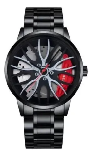 Reloj en forma de llanta sales
